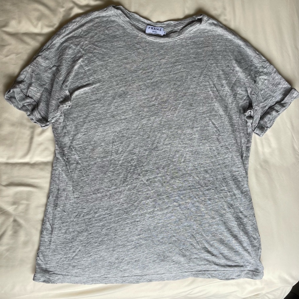 Frame Shirt in Heather Gray